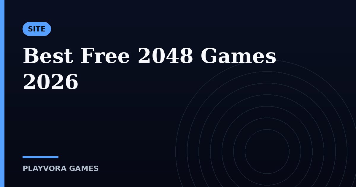 Best Free 2048 Games 2026