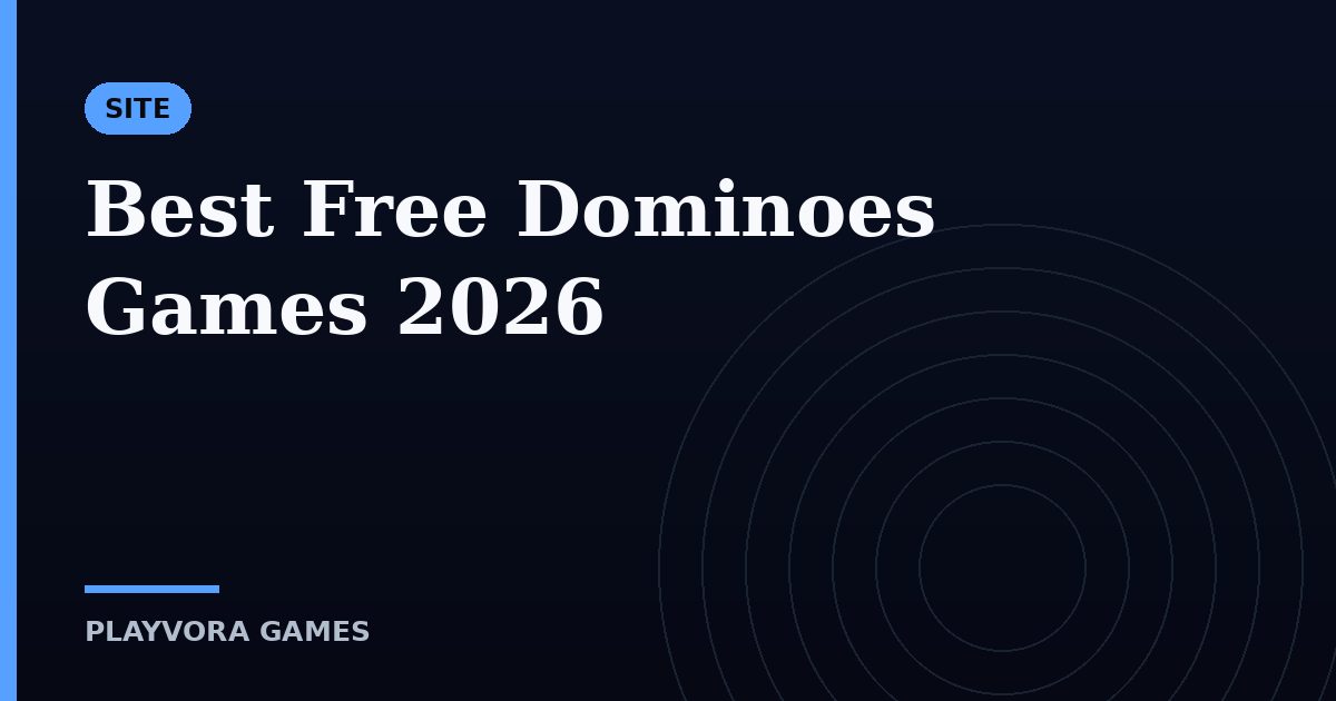 Best Free Dominoes Games 2026