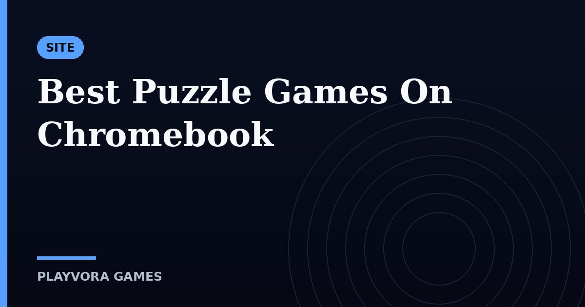Best Puzzle Games On Chromebook