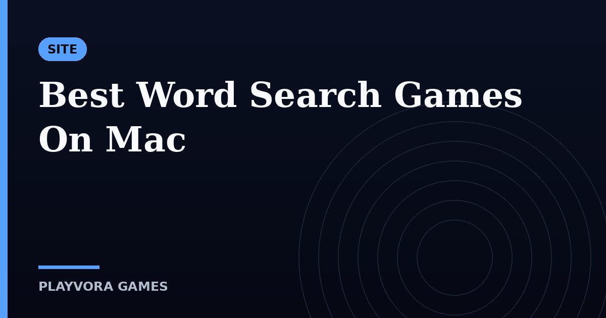 Best Word Search Games On Mac
