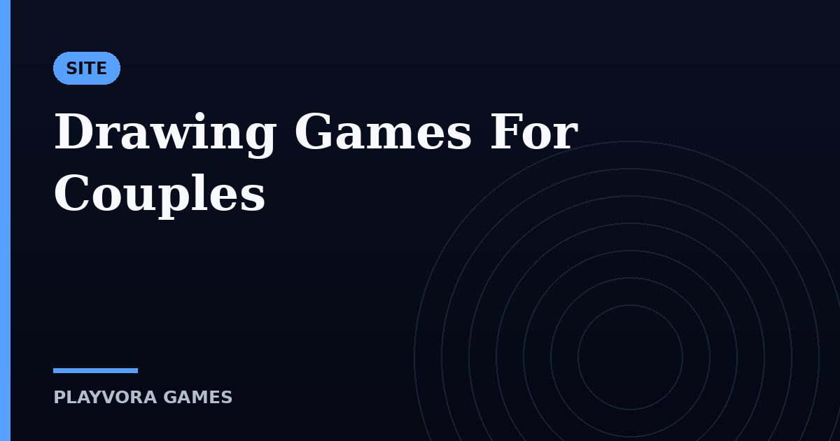 Drawing Games For Couples