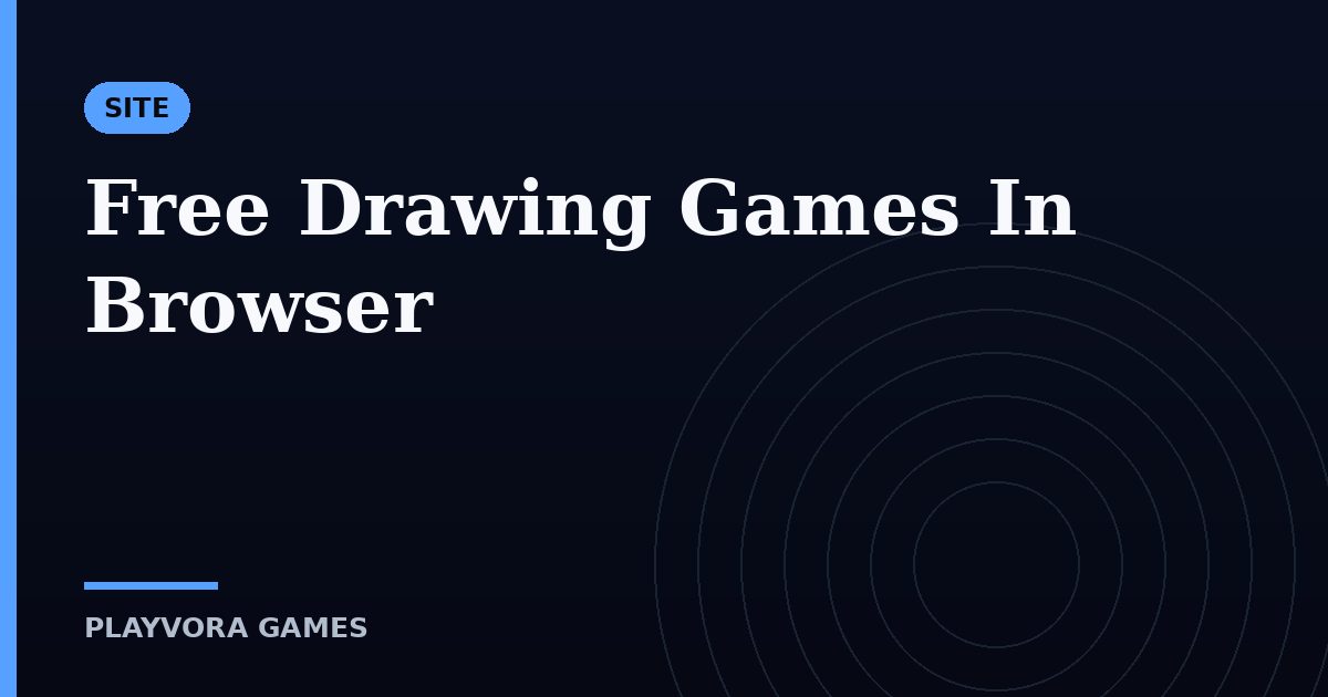 Free Drawing Games In Browser