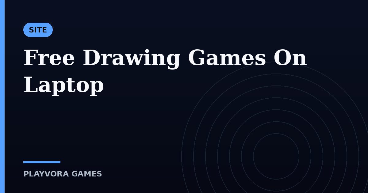 Free Drawing Games On Laptop