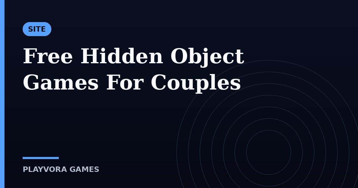 Free Hidden Object Games For Couples