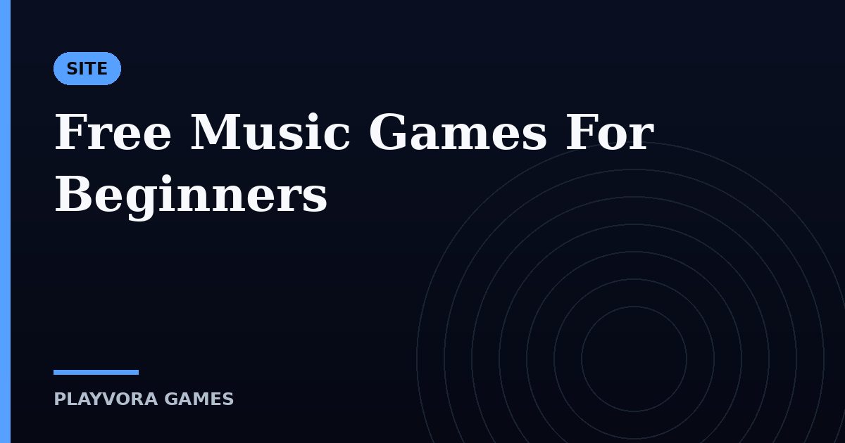 Free Music Games For Beginners