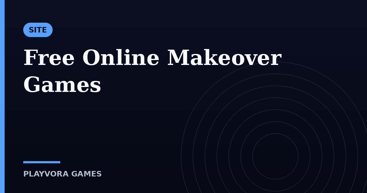 Free Online Makeover Games