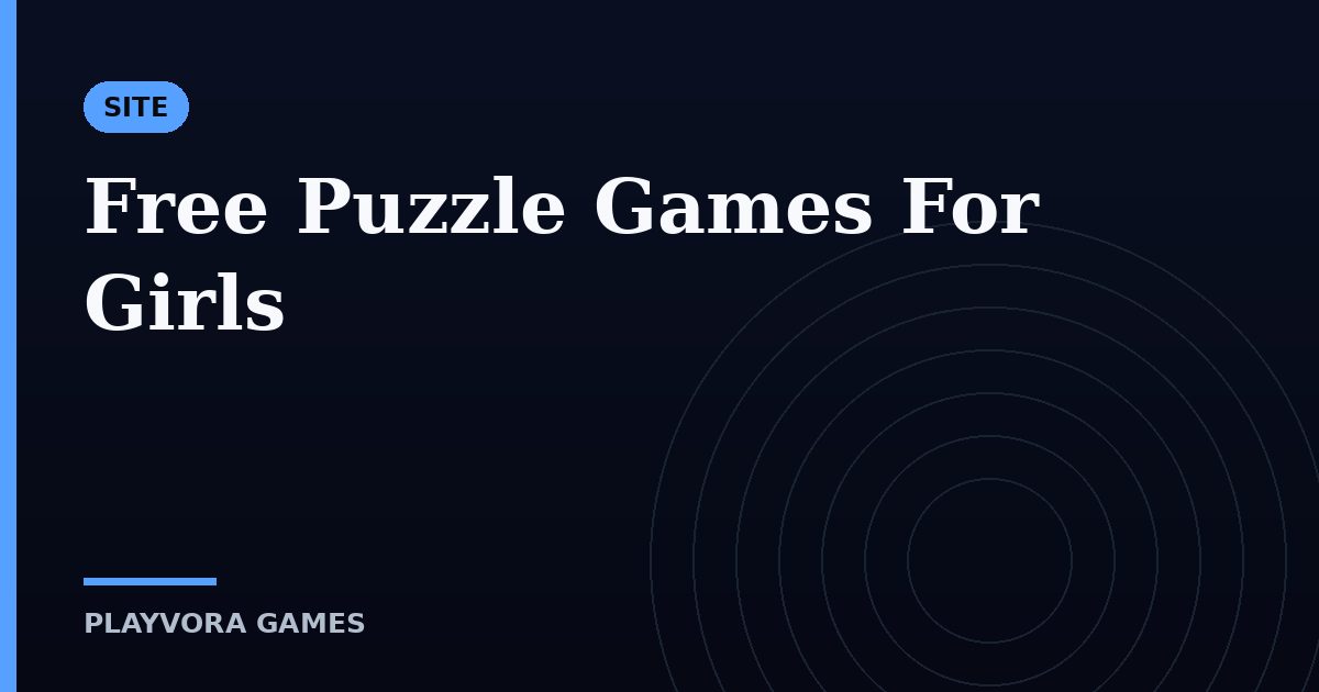 Free Puzzle Games For Girls