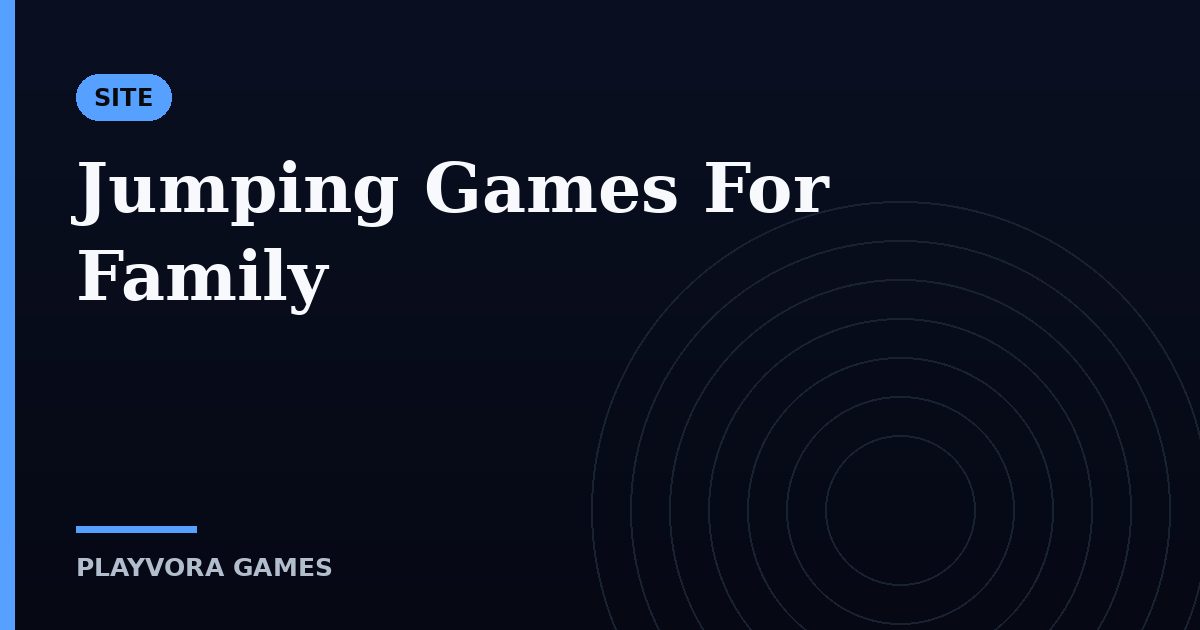 Jumping Games For Family