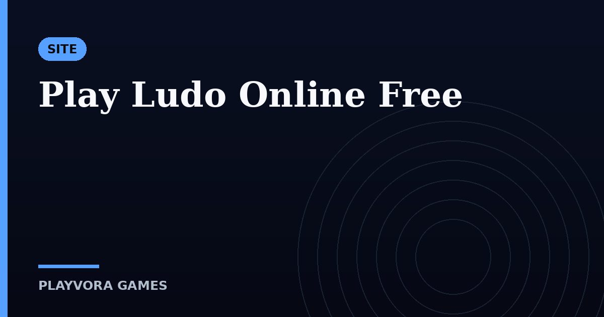 Play Ludo Online Free