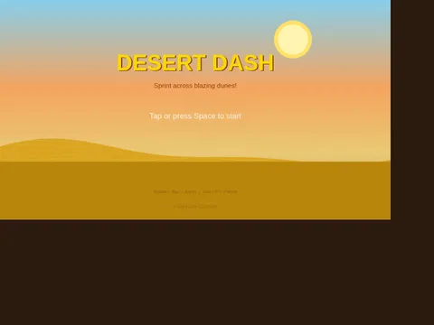 Desert Dash