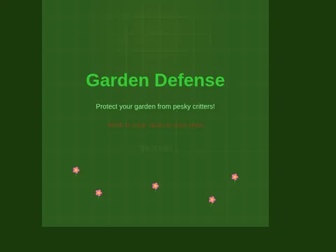Garden Defense